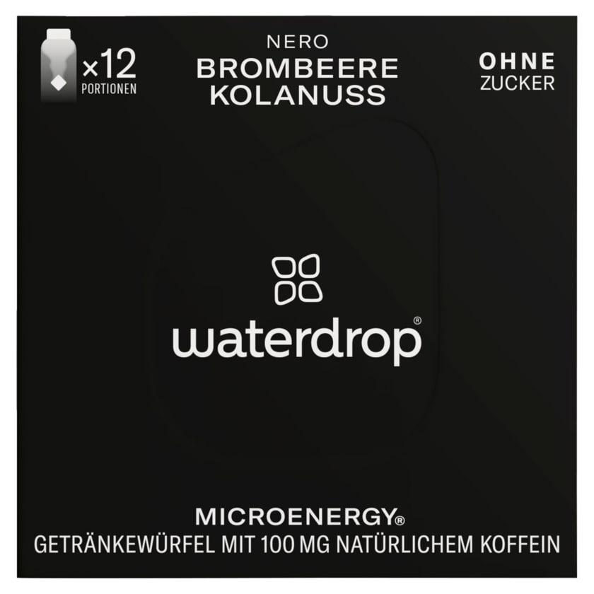 Waterdrop Microdrink Nero 24g